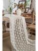 Tablecloth White Embroidery Cake Photography Background Embroidery Prop Cloth White Tablecloth