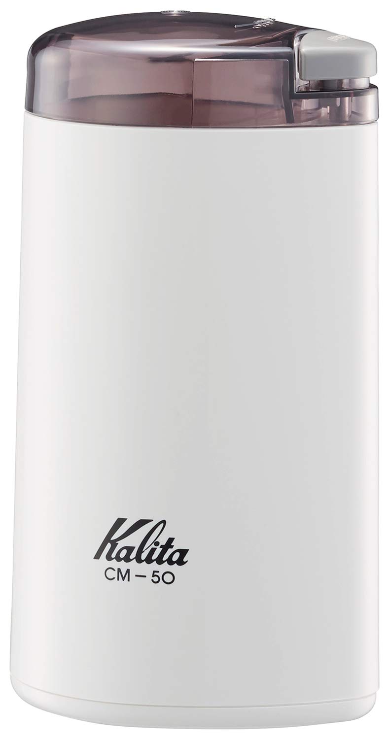 

Електрична кавомолка Kalita W з мірною ложкою 43015 біла CM-50 білий