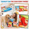 Furry Imitation Sound Paper Noise Making Potato Chip Pet Toy