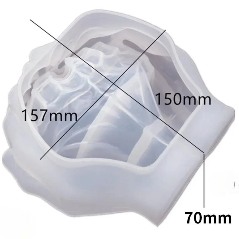 

Two-hand Model Hand Storage Resin Candlestick Mold Concrete Silicone Mold Ceramic Clay DIY Crafts DIY Flower Pot Mold