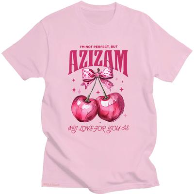 Ed Sheeran Azizam T-shirts Cute Gift for Loved Ones Tees Summer Fashion Women/Men Cotton Clothing Adorable Couple Tshirts Tops