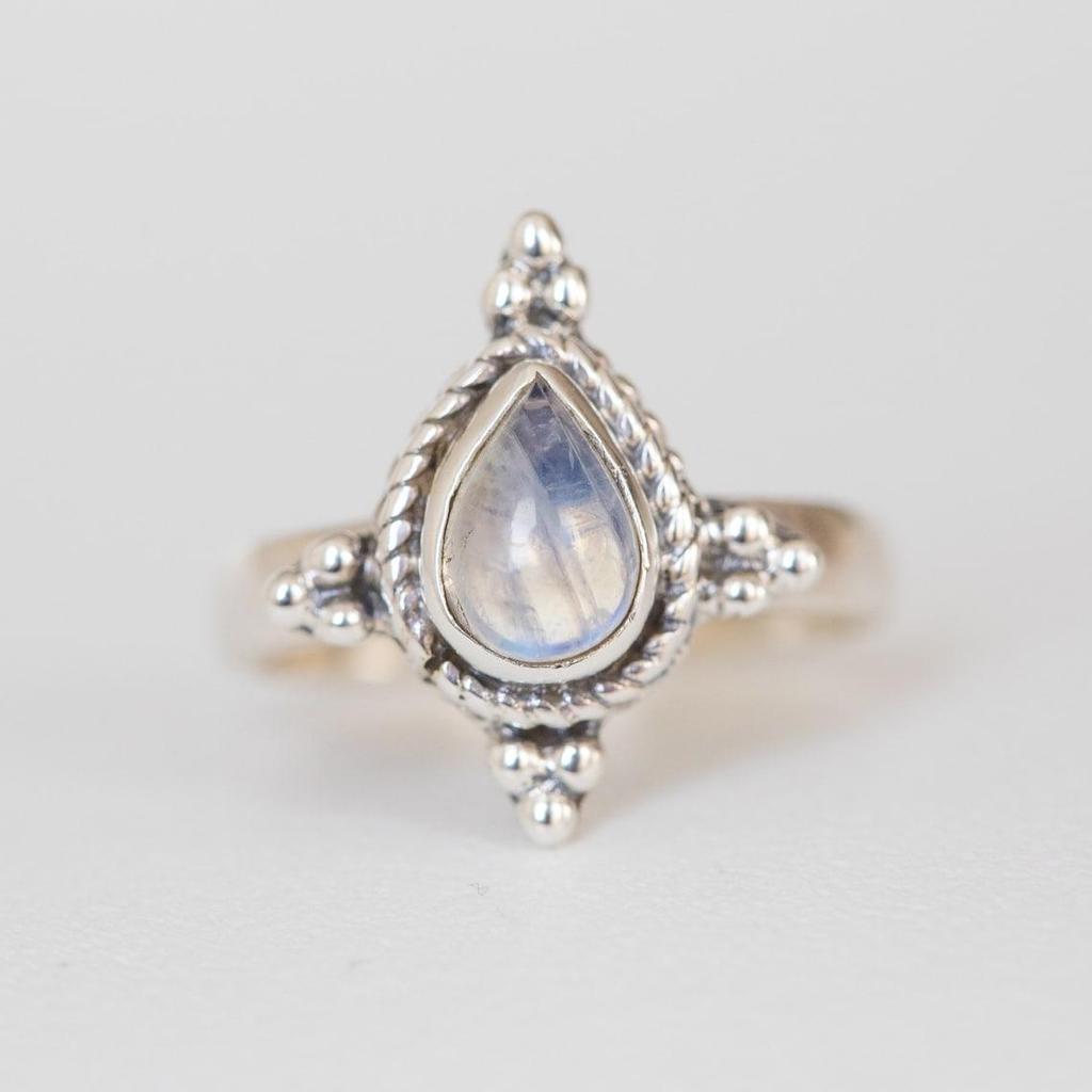 Five Finger Baguette Birthstone Ring by Sunrise Jewelrs • Best Friend Gift • Anniversary Gift • Adjustable Personalized Gemstone Ring