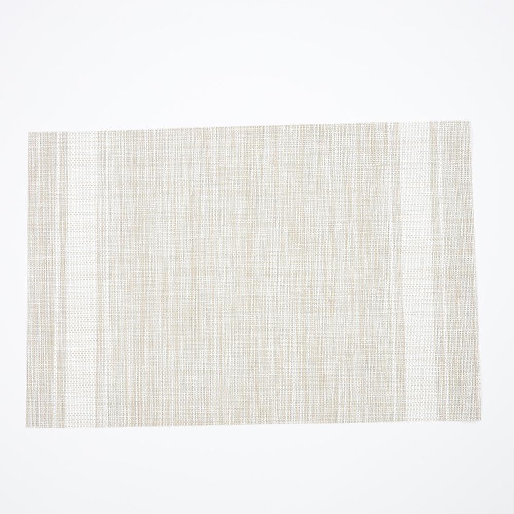 Jednoduchý rámový prostírání tkaný snadno čistitelný Evropský tepelně izolační podložka pod hrnek Teslin stolní podložka hotelová domácí PVC západní jídelní podložka