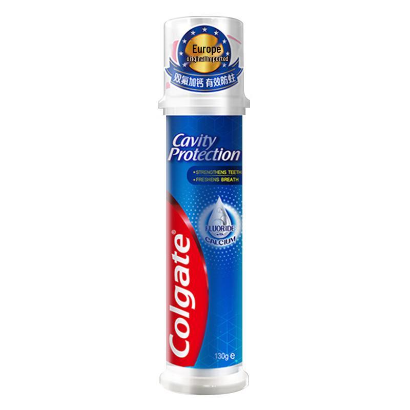 Colgate European Imported Anti-Cavity Pump Toothpaste