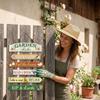 Retro Garden Wooden Hanging Sign Sun Resistant Decorative Quote Plate  Farmhouse Ornament