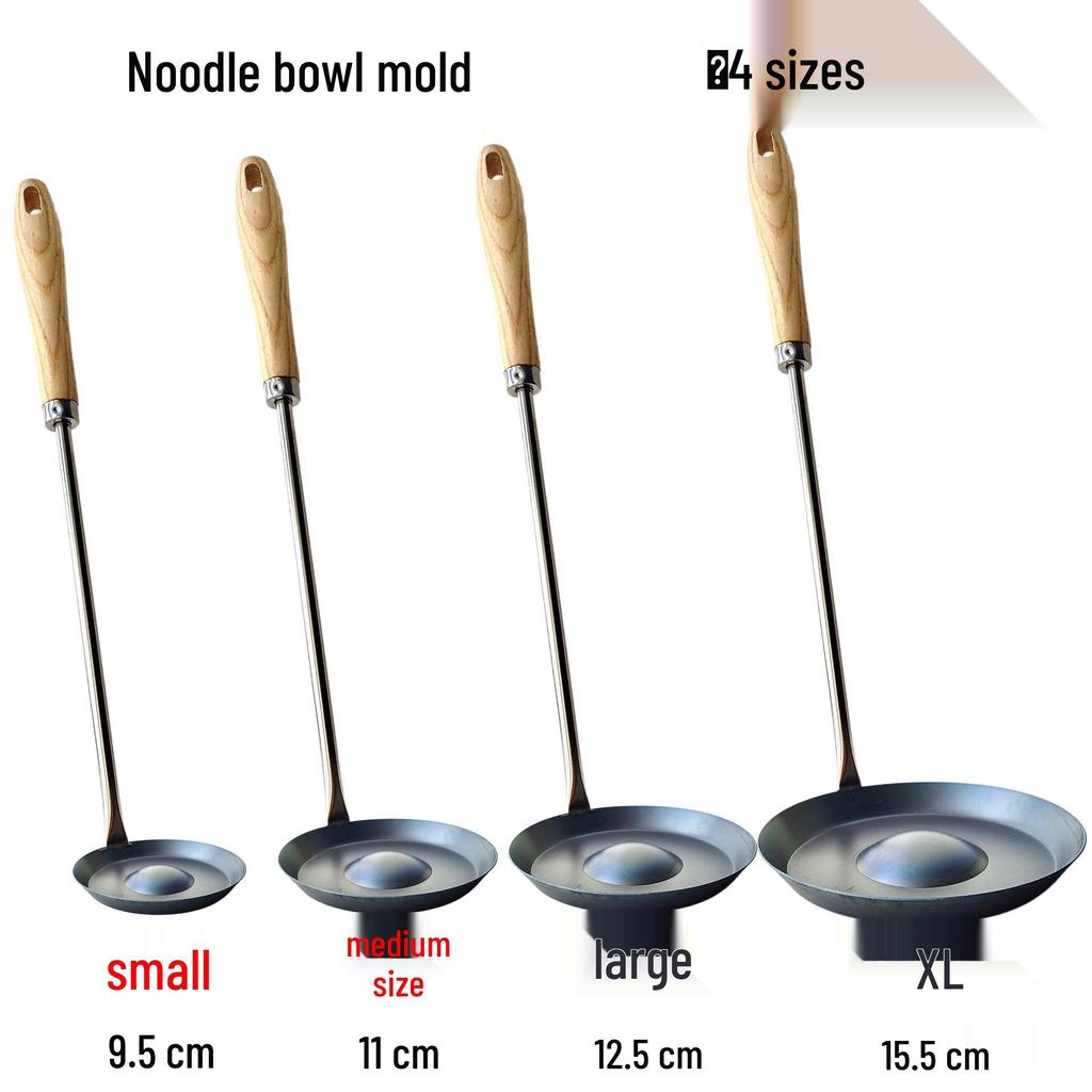 Commercial-Grade Large Fried Noodle Nest Ladle Mold