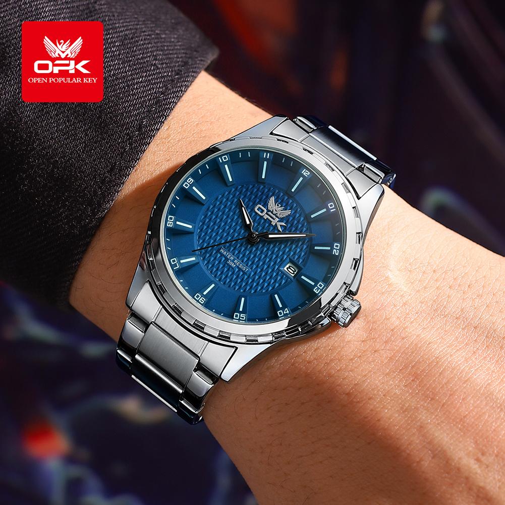 OPK Brand New Fashionable Waterproof Men's Quartz Watch 6037