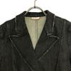 MAX&CO made in Italy Denim Jacket 38 Black series Women Used