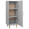 Sideboard Gray Sonoma 34.5 x 34 x 90 cm Engineered Wood