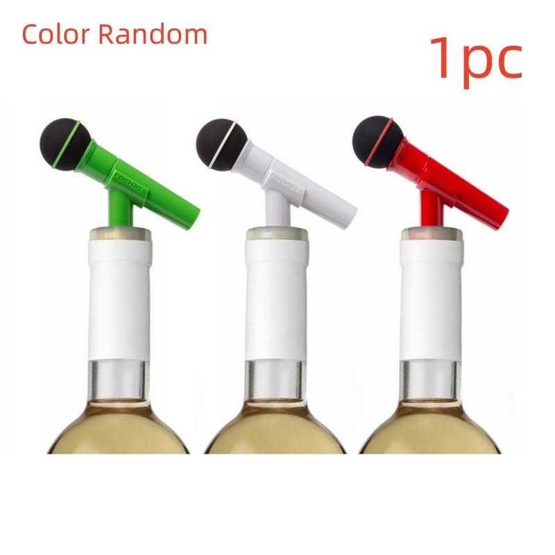 

Силиконовые винные пробки многоразовые герметичные пробки в форме микрофона винные пробки крышки для бутылок бар кухонные принадлежности