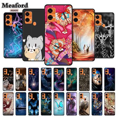 Phone Back Cover For Oukitel C31 C32 C33 Cartoon Soft Case for Oukitel C 31 32 33 Silicone TPU Shield Funda Protector Shell
