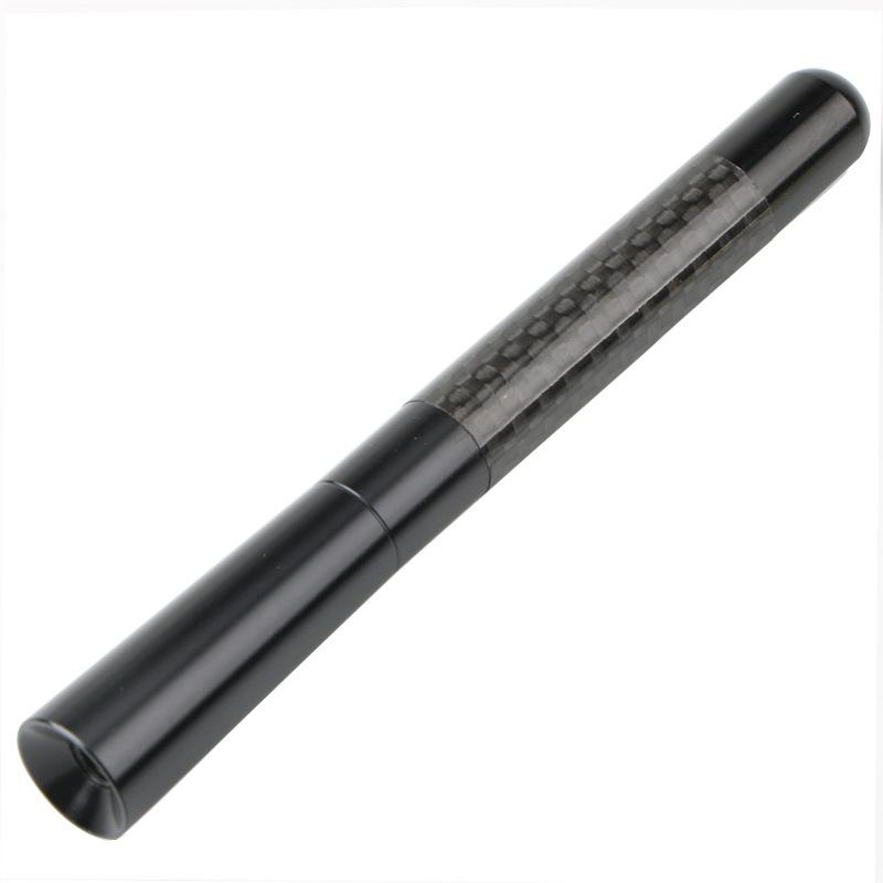 1pc Enhancement Acceptance Signal Stretchable 12cm Car'S Carbon Fiber Signal Antenna Radio Broadcast Signal External Accessories