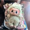 Popmart 1:1 V1 High Quality Mokoko Labubu The Monsters Vinyl Face Heart Mystery Figurine Model Bag Keychain Collectible Birthday Gifts Desktop Toys