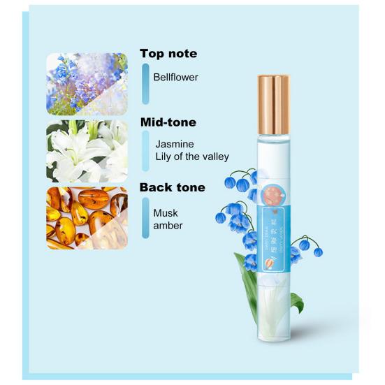 12ml Ball Perfume Easy to Use Effective Natural Roll-on Essential Oil for Unisex