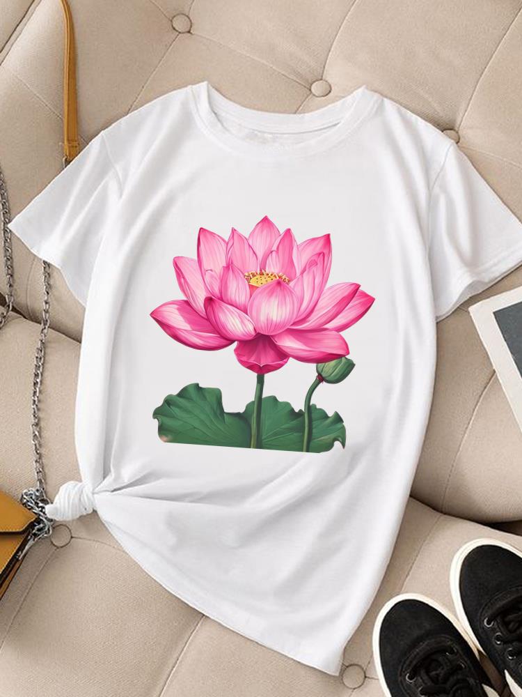 (Asian Size) sweet trend cute 90s Women Fashion Tee Top Clothing T Shirt Woman Print Female Short Sleeve Graphic T-shirts