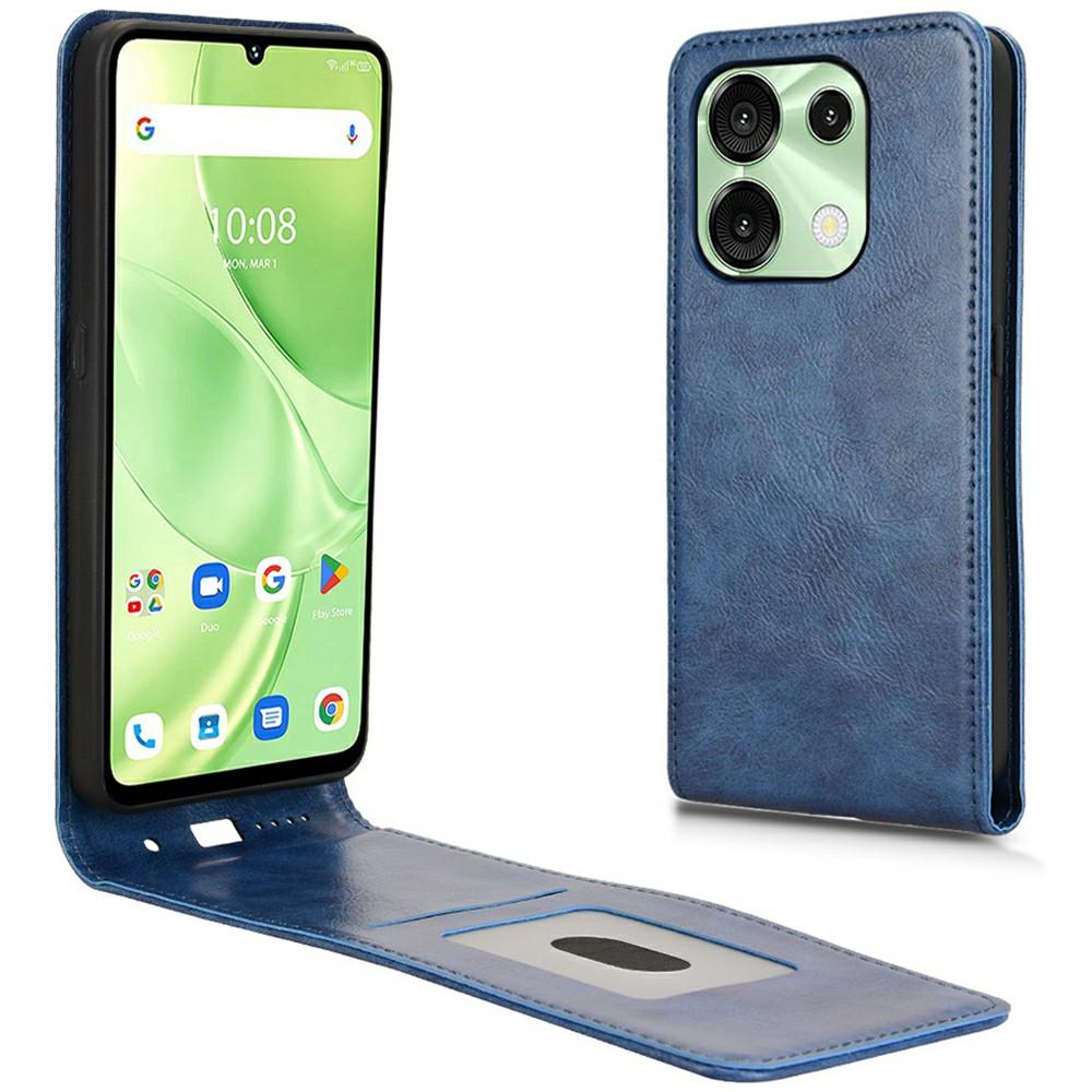 For Umidigi G9 5G/Note 90 Case with Card Slot Magnetic Vertical Flip Leather Phone Cover