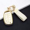 4 Buttons TPU Car Key Case Cover For Hyundai Creta Ix35 Ix45 I30 I40 Tucson Santa Fe Sonata Elantra Auto Key Holder Accessories