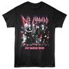 Def Leppard - Hysteria Flag - Front Print Adult Solid T-Shirt - Black