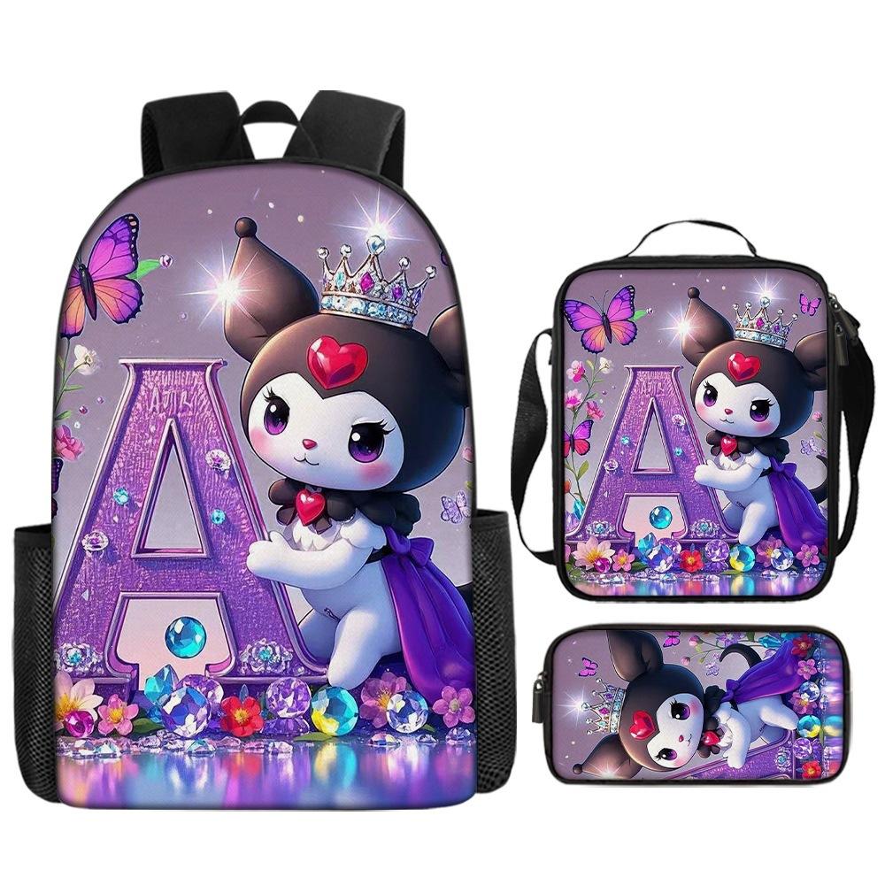Stitch Backpack for Kids Students Large Capacity Lightweight Cartoon School Bag