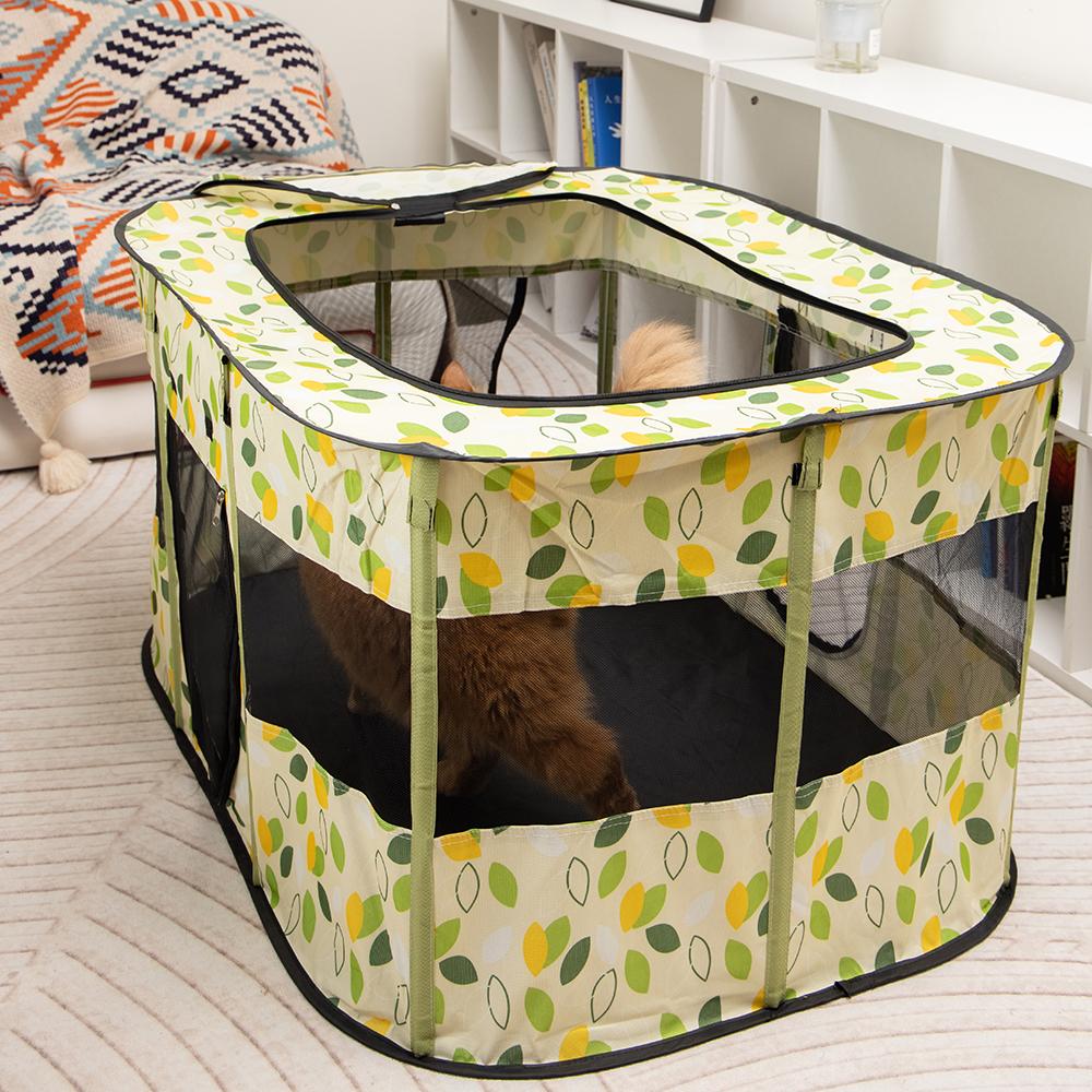 Cat's House Cat Bed Dog House Indoor Pet for Beds Cats Folding Kitten Tent Rabbit Space To Take Care of Pets Basket