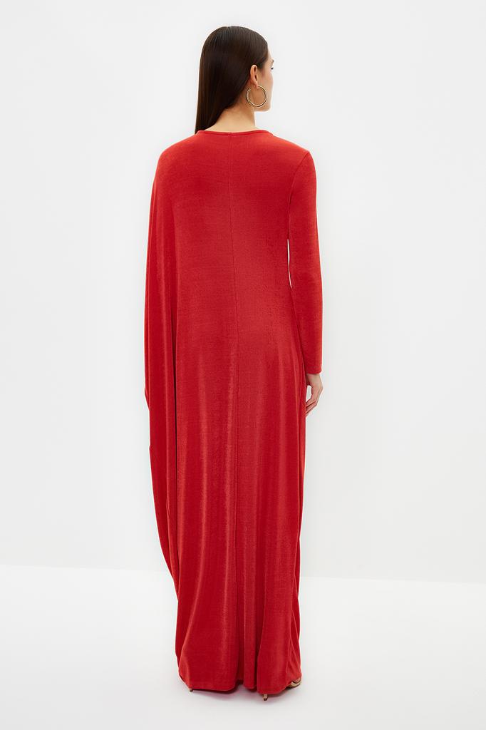 Women's Fashion New Hijab Dress Stone Stylish Knitted Kaftan Dress