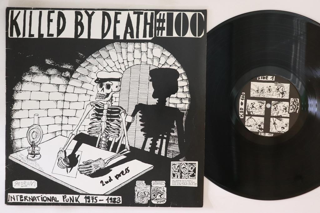 LP Record VARIOUS Killed By Death 100 100 REDRUM 1997 Non Japan Rock Used
