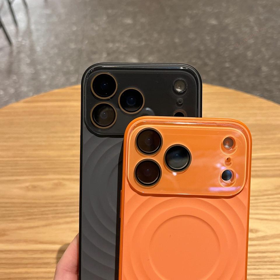 Official Magnetic Phone Case For For Iphone 17 13 14 1 16 Pro Max 17Pro 16Pro Wireless Charge Camera Protector Cover