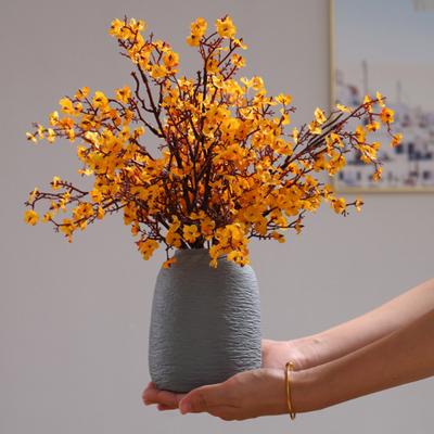 1 pc Simulation Gypsophila, rokām darināts reālistisks mākslīgā zīda zieds, dzīvīgs viltots Babysbreath iekštelpām