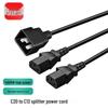 Sanlin C20 To Dual C13 PDU Server Power Splitter Cable