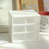 DIY Cream Glue Jewelry Box: Creative Nine-Grid Storage for Living Room or Bedroom