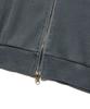 Otherfits Cozy Waffle Pig Dyed Zip-Up Hoodie (Navy)