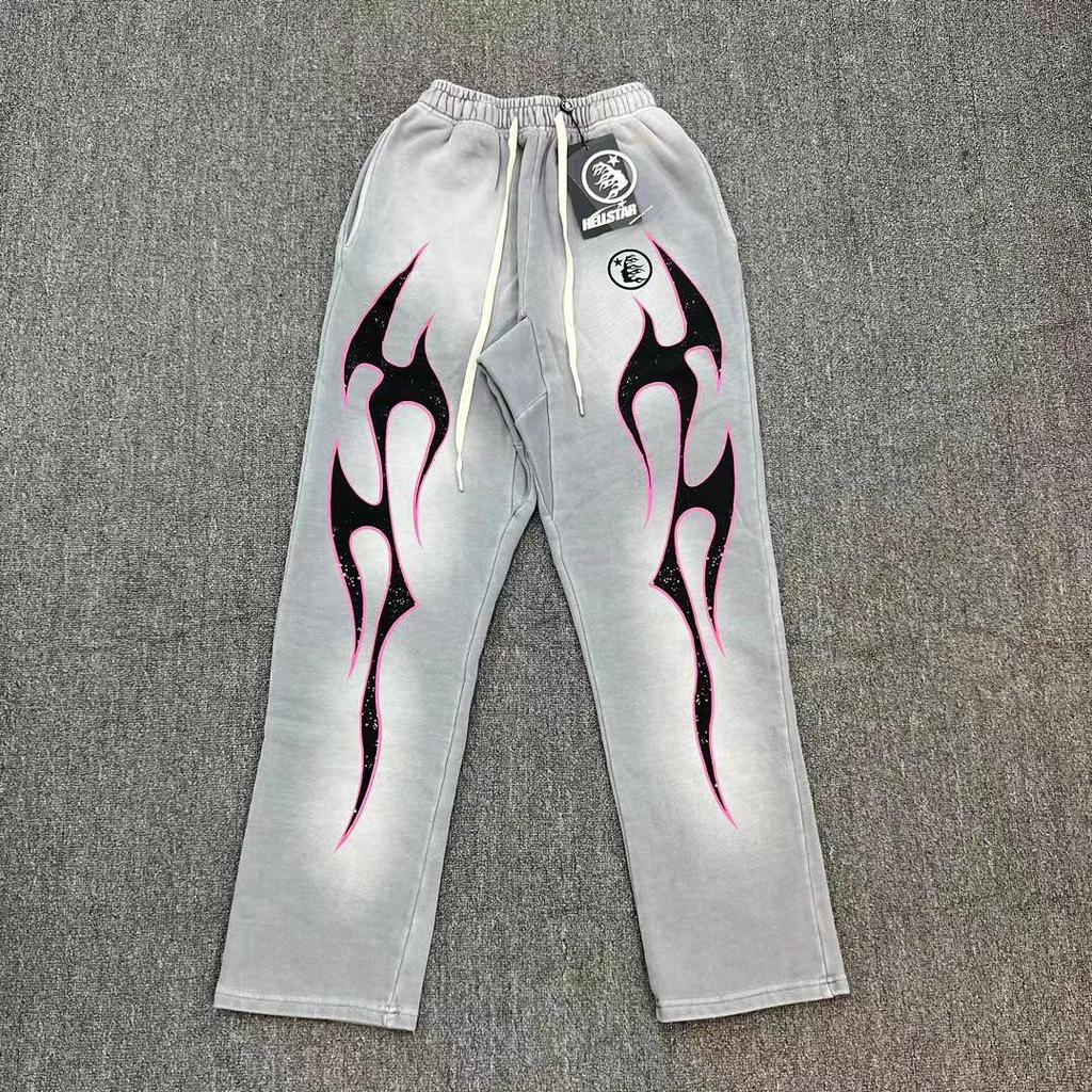 24FW Amerikanischer Retro Hellstar Studios Unisex Hoodie & Jogginghose