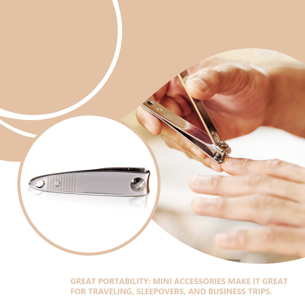 Nail Clippers Trimmer Anti-corrosion Manicure Pedicure Handle Fingernail Care Scissors Beauty Accessory