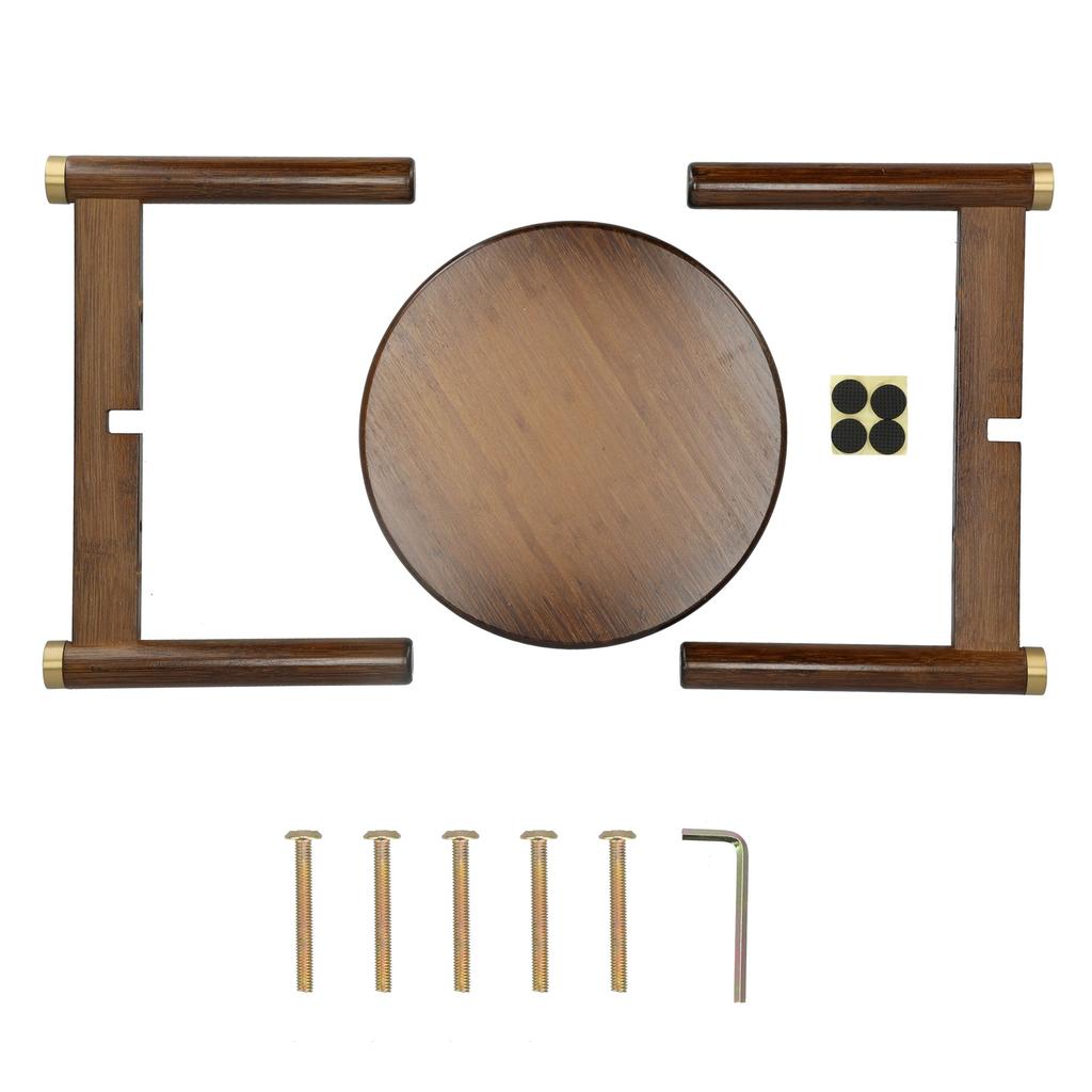 Stool Chair Bamboo Cute Lovely Fashionable Innovative Child Step Stool for Home Yard Garden