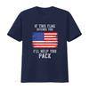 Usa Vet Patriotic American Flag T Shirt If This Offends You Ill Help Pack Design Vintage Slightly Versatile Soft