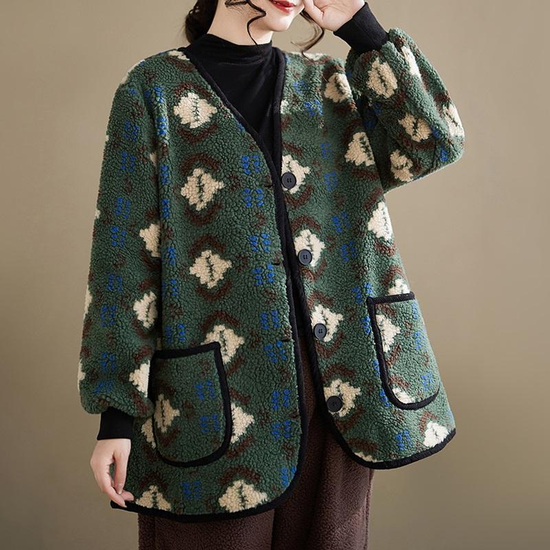 

Осень Весна Зима оверсайз винтажная верхняя одежда женская повседневная свободная куртка Пальто