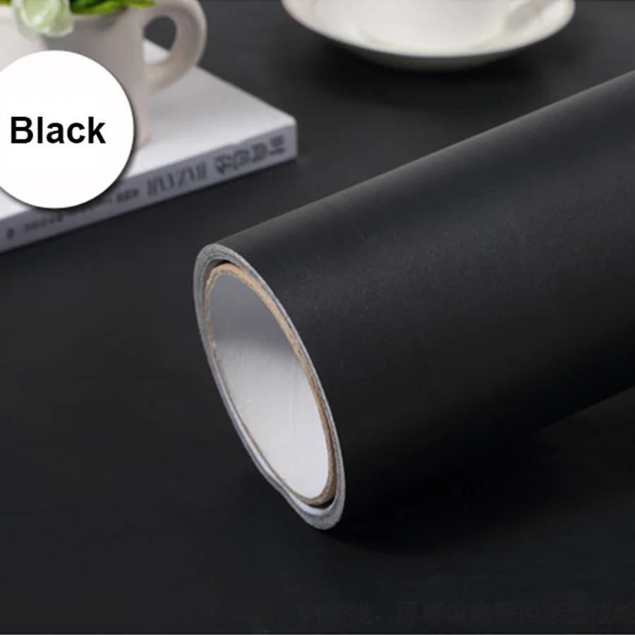 Pearl White DIY Decorative Film PVC Self Adhesive Wall Paper Furniture Renovation Stickers Kitchen Cabinet Waterproof Wallpaper