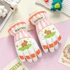 Kids' Winter Ski Gloves: Waterproof, Windproof, Thick Fleece-Lined for Boys & Girls Snow Play, Cycling, and Outdoor Activities