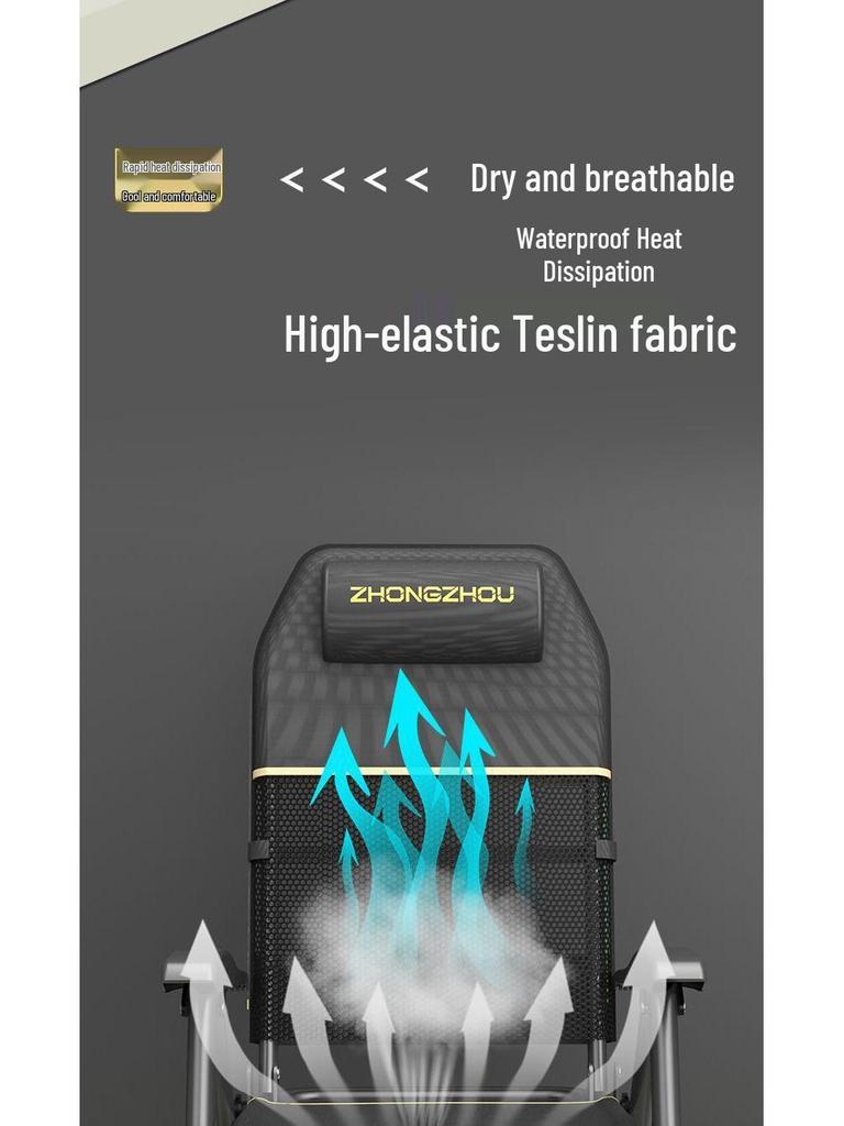 European Style Multifunctional Portable Reclining Folding Fishing Chair