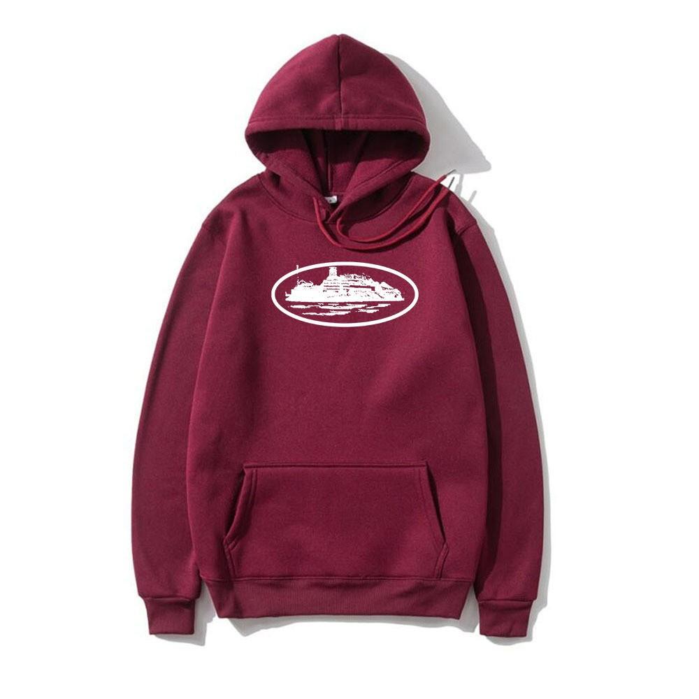 Teufel Stanzmuster Kapuzenpullover Herbst/Frühling Fleece Langarm Lässiges Sweatshirt mit Kapuze für Herren Damen