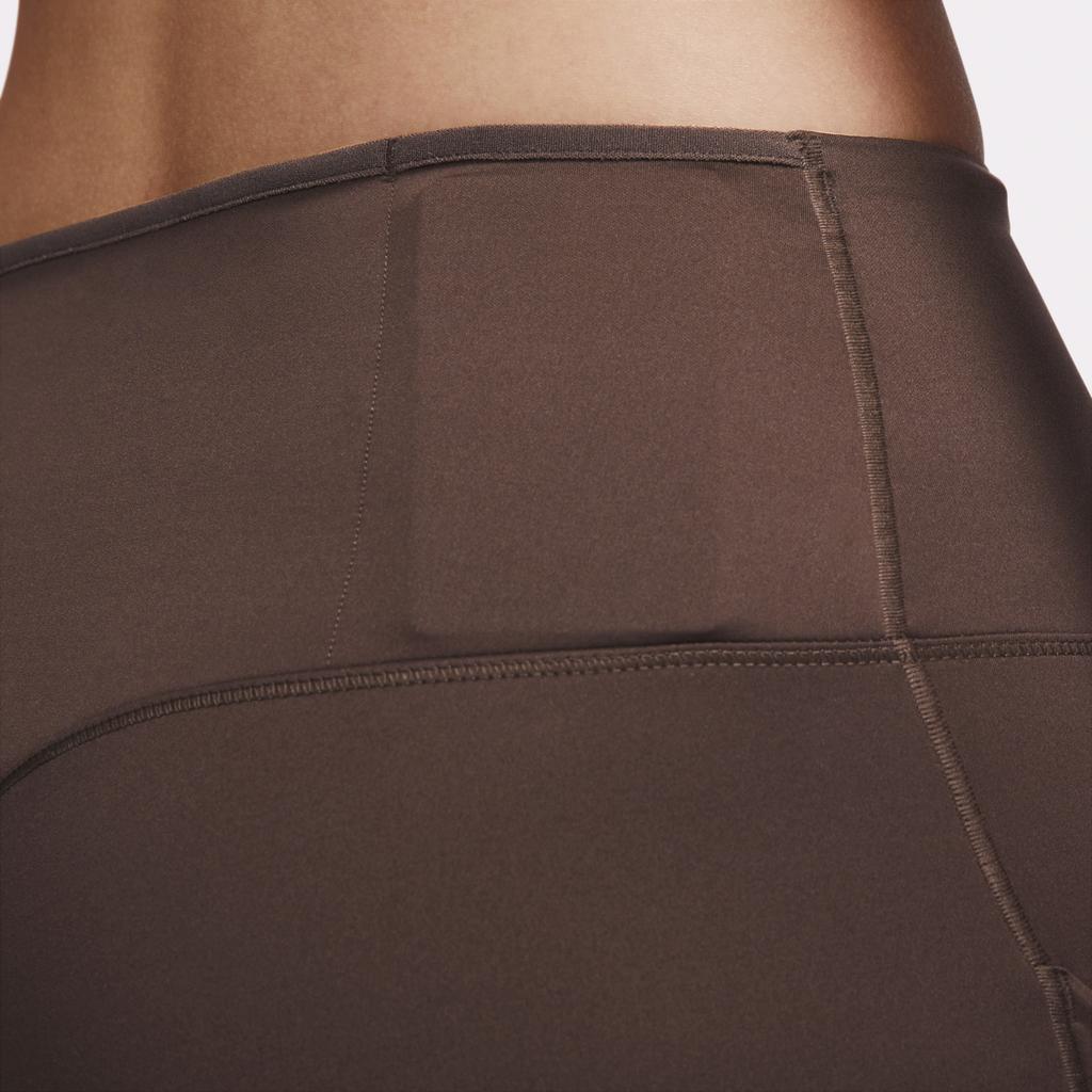 Nike Go Series Solid Color High Waist Casual Sports Pants Women Bottoms Baroque-Brown DQ5695-237