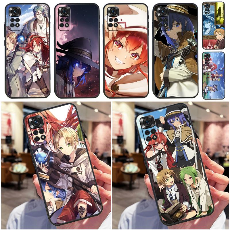 

Чехол Mushoku Tensei аниме для Xiaomi Redmi Note 11 Pro 11S 8 9 12 10 Pro 10S 9S Redmi 9 10 9A 9C 10C задняя крышка Redmi 9A