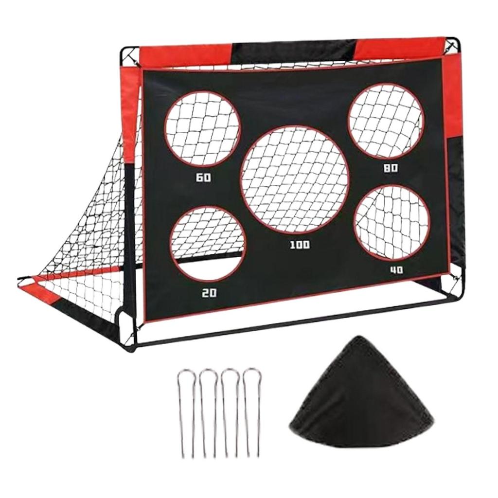 Backyard Soccer Goal for Kids Football Match with Storage Bag Outdoor