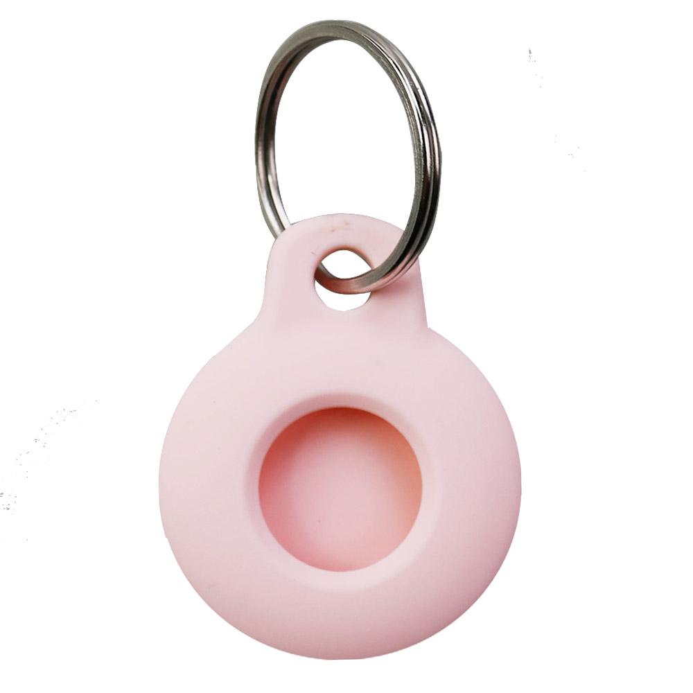 1PC Silicone For AirTags Tracker Locator Protective Case with Keychain Anti-lost Device Sleeve Smart Accesso ProtectsIm Pacting