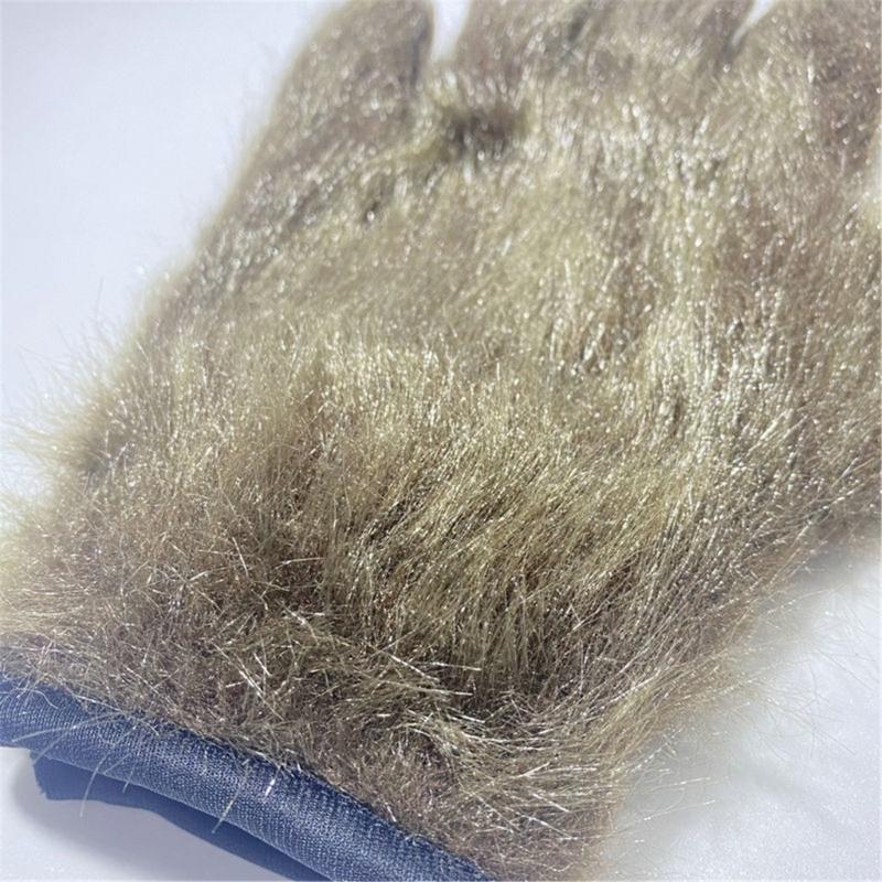 Cosplay Costume Werewolf Claw Gloves for Women Plush Beast Claw Gloves Halloween Party Anime Props RolePlay Hand Warmers