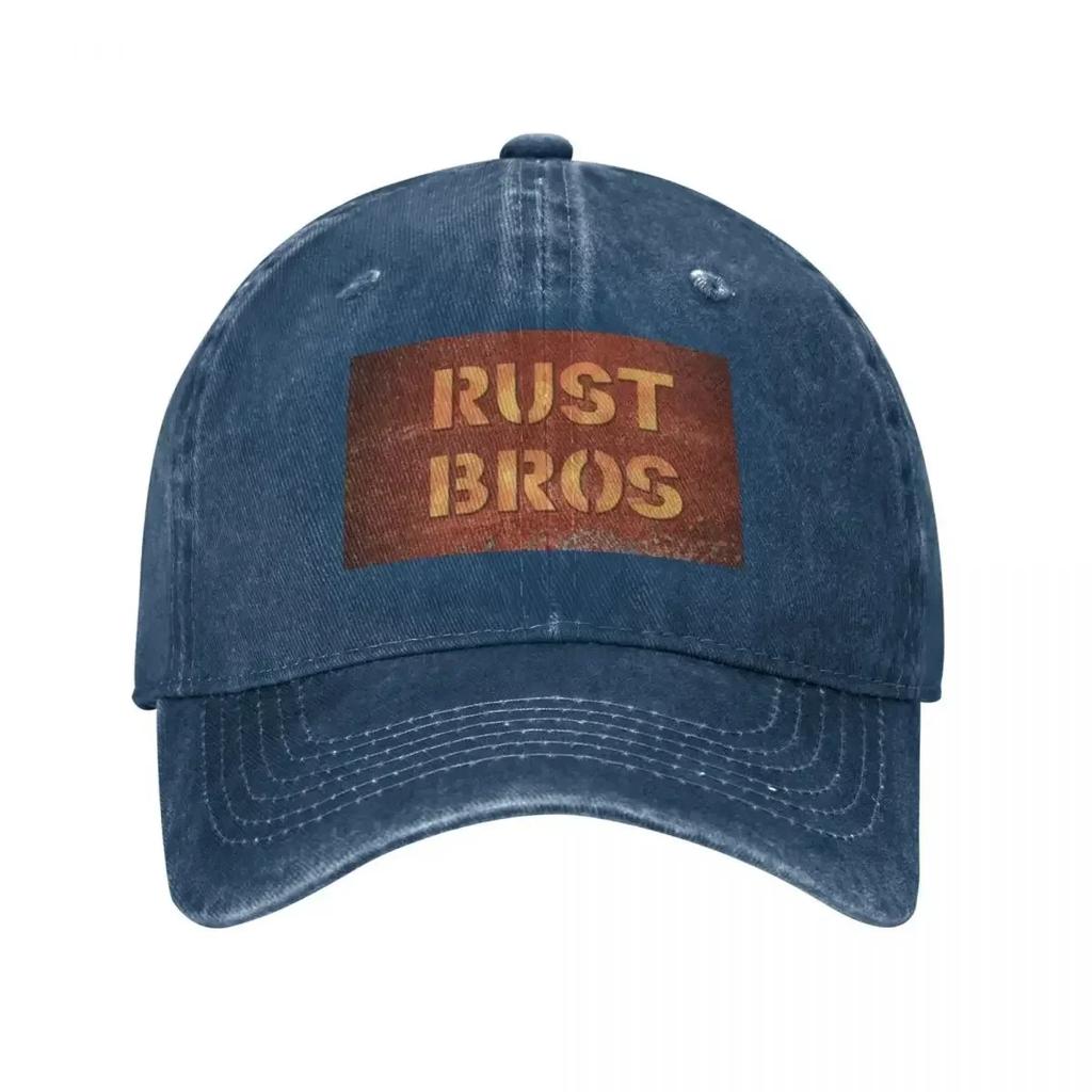 Rust Bros Logo from Rust Valley Restorers Baseball Cap Military Tactical Cap Christmas Hat Hood Luxury Women Unisexs