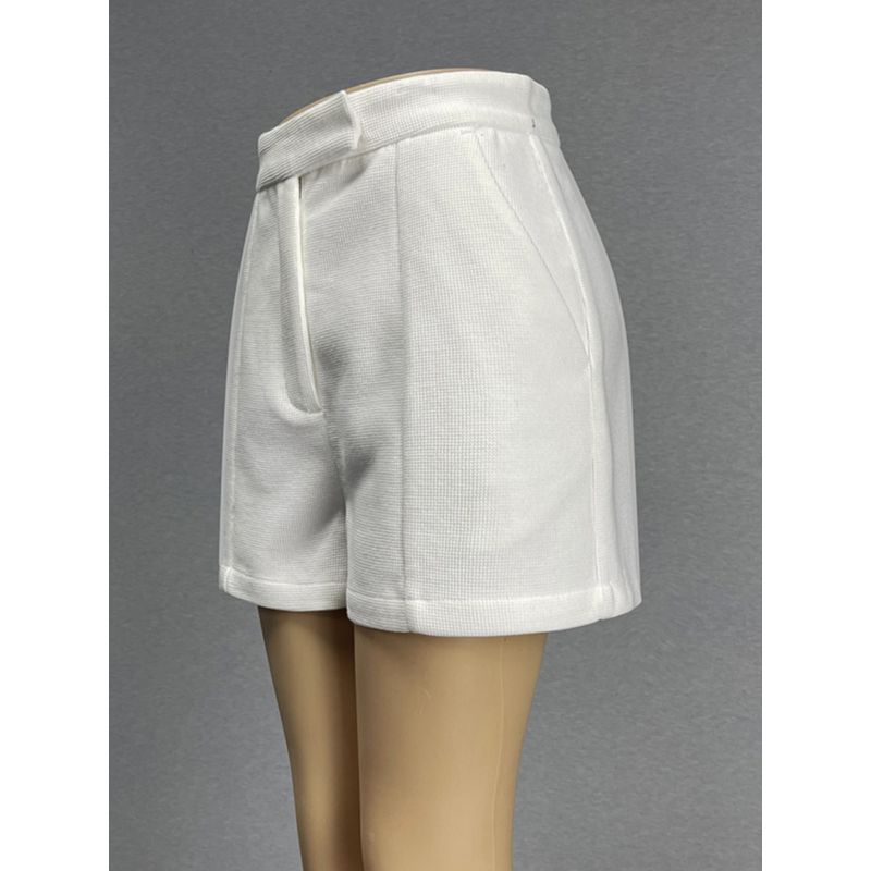 

White Wide Leg Pants Shorts Women s 2024 Fashion Style High Waist Silm Slimming Pocket White Pants Black Casual Pants