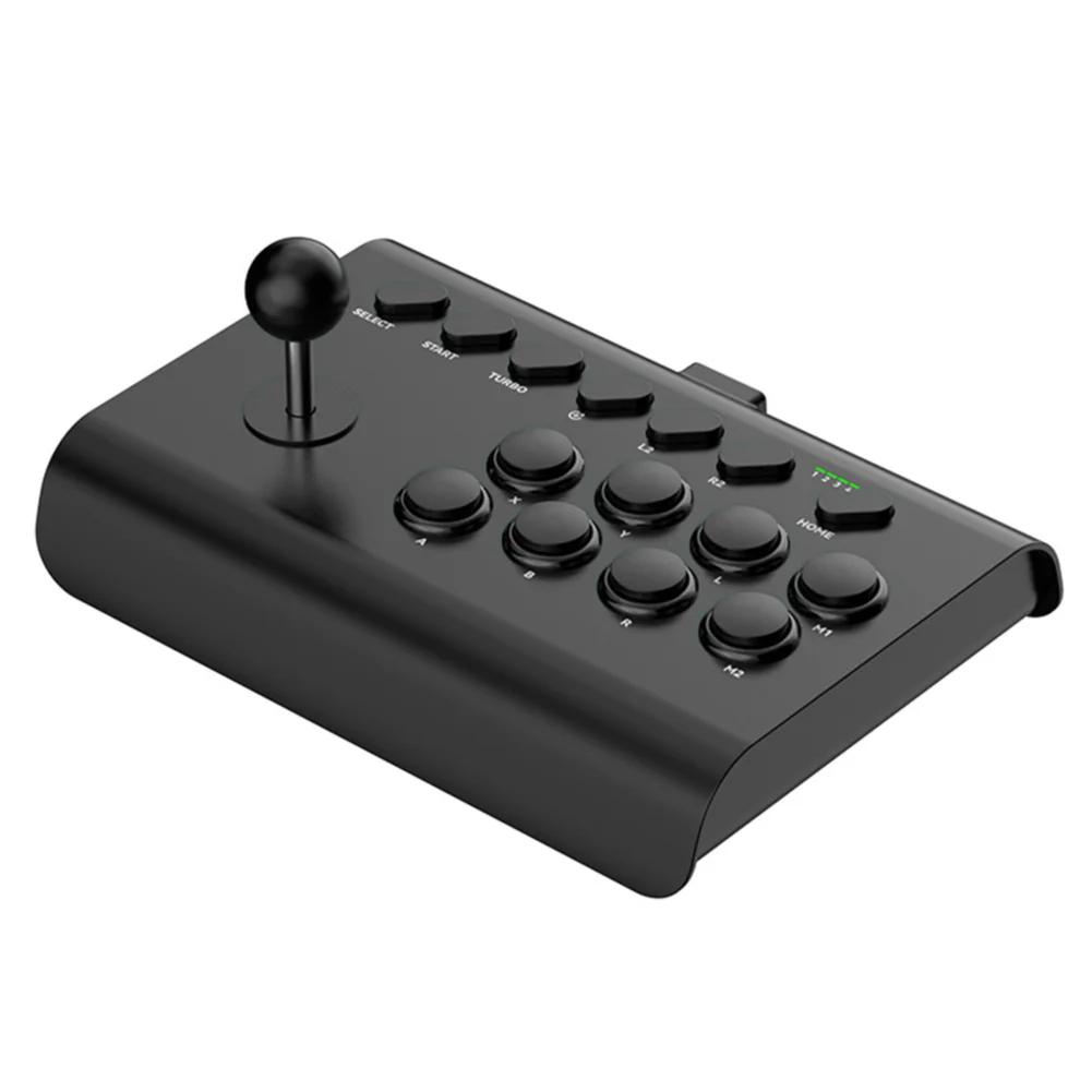 6In1 Retro Arcade Console Game Joystick Rocker Wireless Bluetooth Wired 2.4G Fighting Controller for Nintendo Switch PS4 PS3 PC