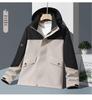 New Unisex Windproof Waterproof Hooded Jacket for Spring/Autumn Outdoor Sports