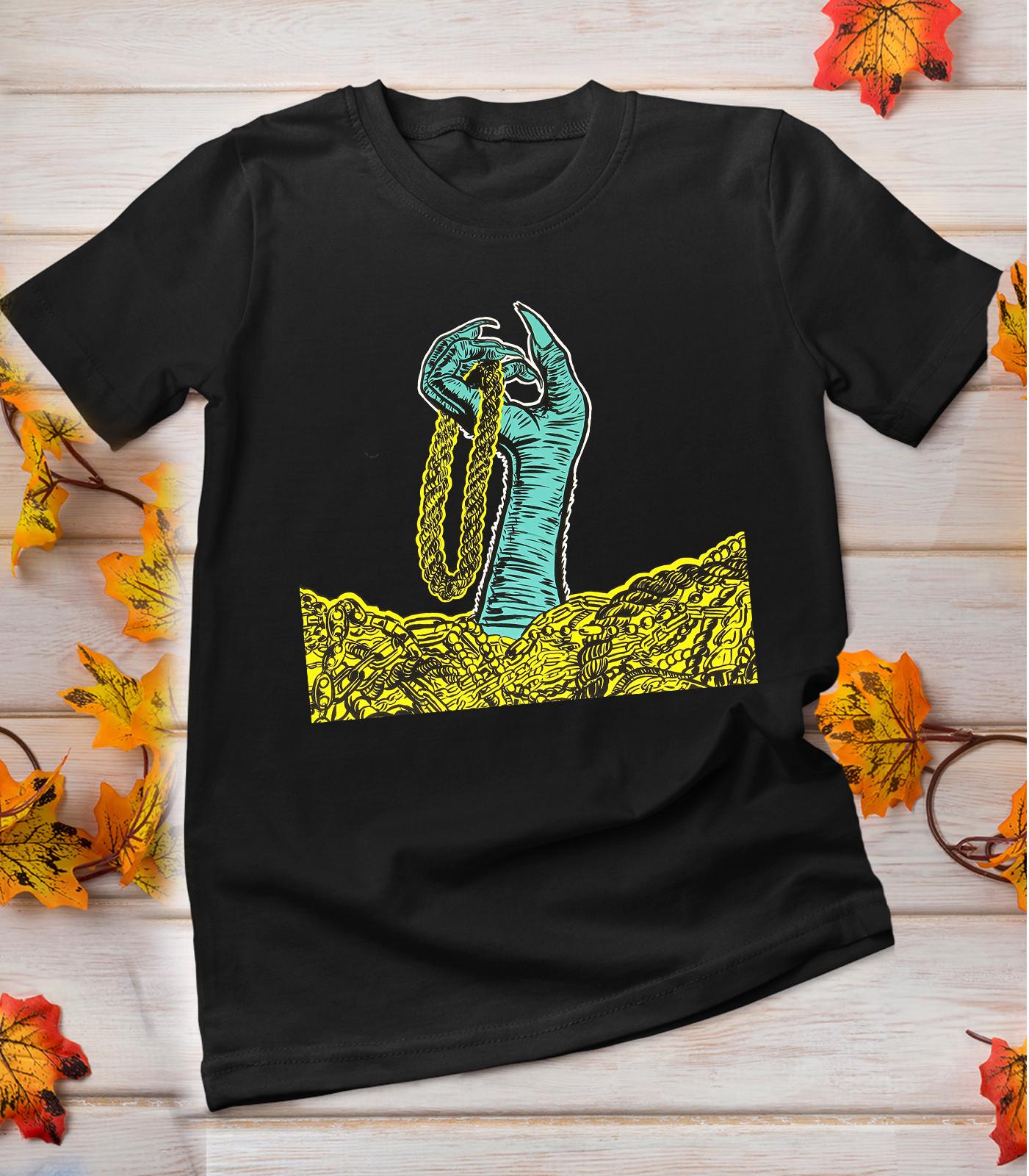 Hot Run The Jewels Shirt Gift for Fan Cotton Black Men All T-shirt XXXXL